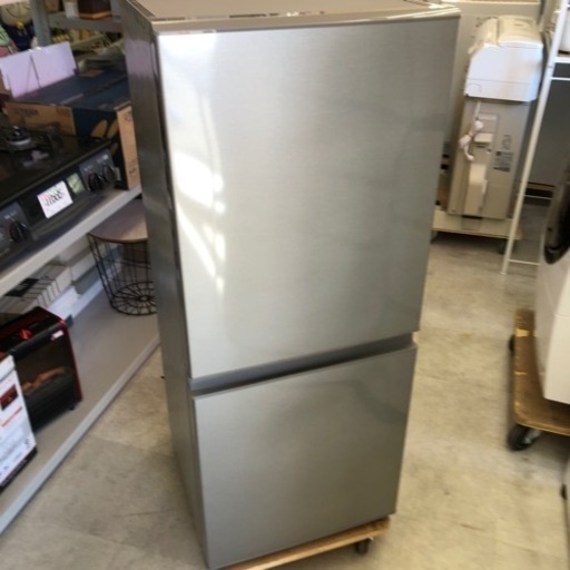 美品！！2019年製 134L ノンフロン冷凍冷蔵庫 AQR-13H