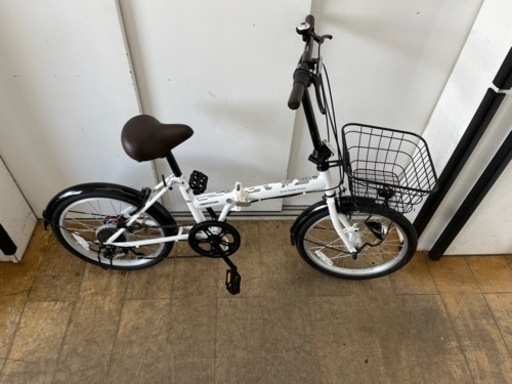 N414★CASULY製★折りたたみ自転車★防犯登録料込★美品です。