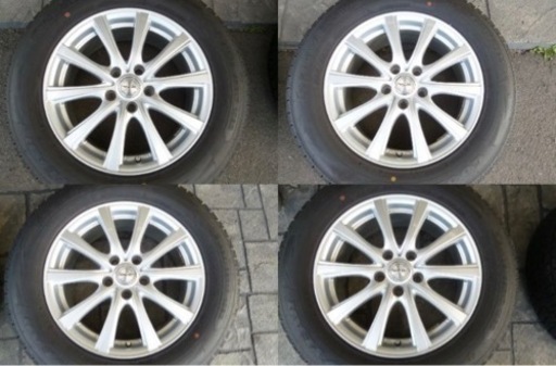 【名古屋市手渡】 60ハリアー　NX ☆バリ溝9部山☆ VEX 17インチ 225/65R17 2020 年製 グッドイヤースタッドレスタイヤ4本