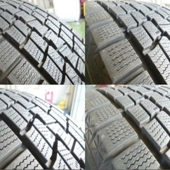 【名古屋市手渡】 60ハリアー　NX ☆バリ溝9部山☆ VEX 17インチ 225/65R17 2020 年製 グッドイヤースタッドレスタイヤ4本 の画像