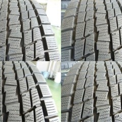 【名古屋市手渡】 60ハリアー　NX ☆バリ溝9部山☆ VEX 17インチ 225/65R17 2020 年製 グッドイヤースタッドレスタイヤ4本 の画像