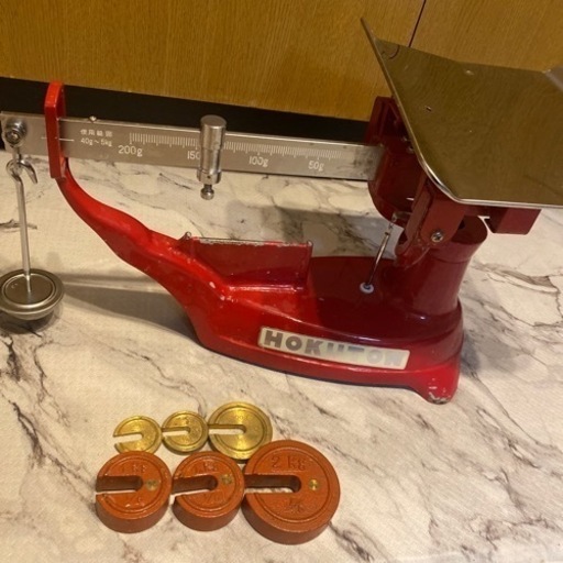 レトロ上皿天秤ばかり