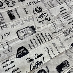 お話し中 センターラグ(185×185cm)の画像