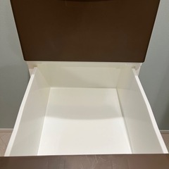 壁付きチェスト ピーディーシーヴォ 5段(ブラウン)の画像