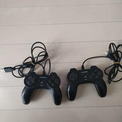 2個セットコード長1.8mもあります。　USB ゲームコントローラー