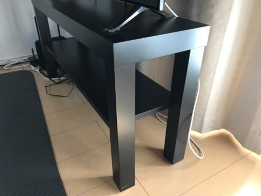 【取引決まりました】IKEA イケア　LACKテレビ台　ブラック