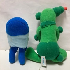711、Eテレみいつけた！サボさんこっしー　ぬいぐるみ２点セットの画像