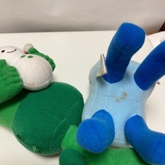 711、Eテレみいつけた！サボさんこっしー　ぬいぐるみ２点セットの画像