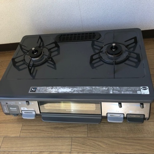 リンナイ　ガスコンロ　2口コンロ