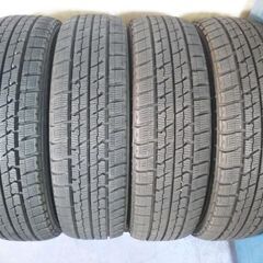 冬VW ワーゲン UP！アップ【富山】UP アップ！ VW 冬 165/70R14【点検OK】14インチ 人気の スパルコ ガンメタ色 きず多中古 4本 車検対応 VW専用の画像