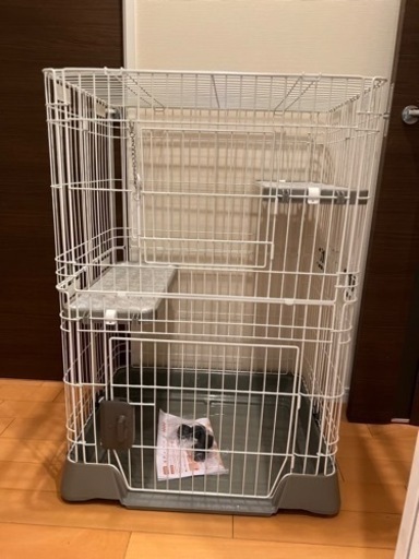 キャットゲージ【未使用品】キャスター付、説明書有り