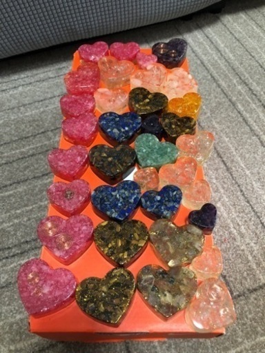 天然石ハート型