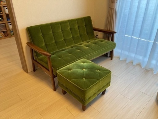 【京都市右京区】カリモク 60ソファ　オットマン　【土日取りに来られる方限定】
