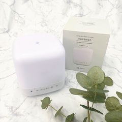 アロマ対応LED対応ライト付き加湿器