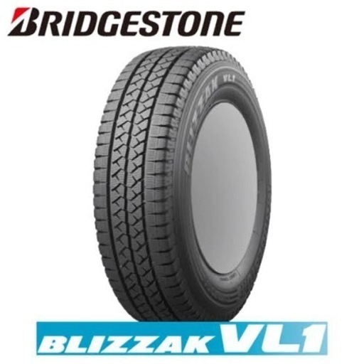 BRIDGESTONE BLIZZAK VL1 スタッドレス ホイール付　ハイエース