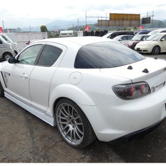 ■350★RX-8　タイプS（H17年式）★５速ＭＴ★社外マフラー★追加メーター★車高調★社外ハンドル★本革★純正ＣＤオーディオ★社外ＡＷ★キーレス★アルミインテックパイプ★の画像