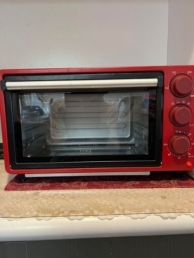 シロカ ノンフライオーブン [ノンフライ調理/16メニュー/オーブン調理/トースト/コンベクション] SCO-501 レッド (Red)
