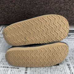 ムートンブーツ　17cm    紺色の画像