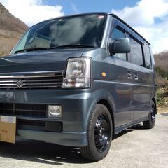 スズキ エブリィワゴン PZターボスペシャル 4AT 2005年式(平成17年) 車検満タン 美車の画像