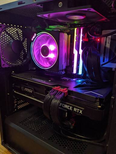 RTX3060ti Ryzen3700X ゲーミングPC 未使用品