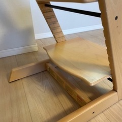 【引取者確定】STOKKE ②ストッケ トリップトラップ / ナチュラル 中古品（1脚）の画像