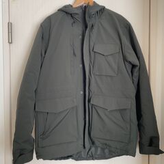 値引きあり　ワークマン　メンズLL　ジャケット　ダウン　カーキ