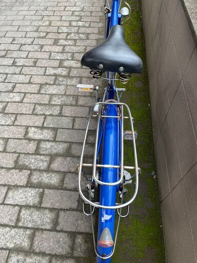 リサイクルショップどりーむ荒田店　No549 エコNo15590X 自転車　ママチャリ　２６インチ　綺麗な青♪　ギア切り替え付き♪　LEDオートライト付き♪　早い者勝ちです♪
