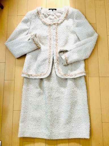 【ロートレアモン】ツイードのセットアップ　入学式や卒業式に