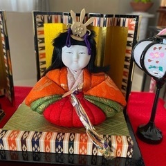 雛人形（決まりました）の画像