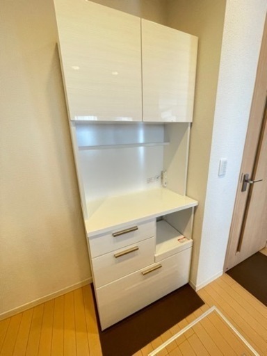 超美品★カップボード（食器棚）幅80cm