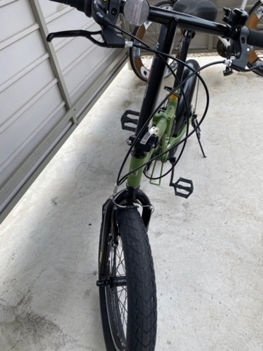 早い者勝ち‼️値下げ交渉‼️20インチ折りたたみ式自転車ミニベロ！