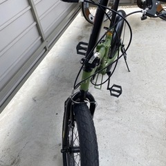 早い者勝ち‼️値下げ交渉‼️20インチ折りたたみ式自転車ミニベロ！の画像