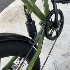 早い者勝ち‼️値下げ交渉‼️20インチ折りたたみ式自転車ミニベロ！の画像
