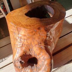 アンティーク木の置物