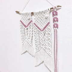 マクラメ鯉のぼり　こいのぼり　マクラメタペストリー　初節句の画像