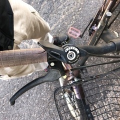 6段変速ギア付き　折りたたみ自転車20インチの画像
