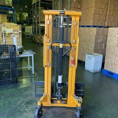 【引取限定(千葉県柏市)】ハンドフォークリフト運搬最大積載1500kg  油圧手動 貨物 昇降 の画像