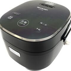 【レガストック川崎本店】SHAPP シャープ 好評パン調理機能付き ジャー炊飯器 3合 ブラック KS-CF05B-B 2021年製の画像