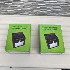 人間センサー　ソーラー充電　防水LED