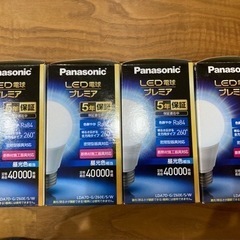 パナソニック LED電球プレミア  60形 E26口金 4箱セット