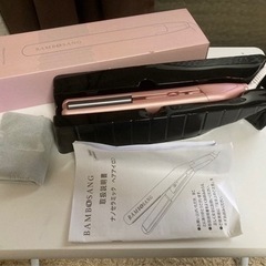 新品未使用　ストレートアイロンの画像