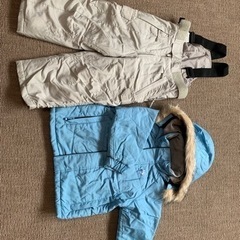 スキーウエア上下　size100