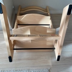 【引取者確定】STOKKE ②ストッケ トリップトラップ / ナチュラル 中古品（1脚）の画像