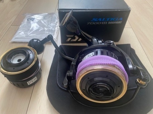 15ソルティガ7000Hドッグファイト　替スプール付き