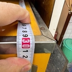 理容器具の消毒器 棚として使えます、レトロ 取り引き終了の画像