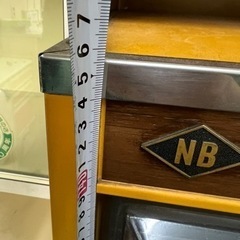 理容器具の消毒器 棚として使えます、レトロ 取り引き終了の画像