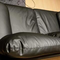 2人がけソファ（26日引き取り限定）の画像