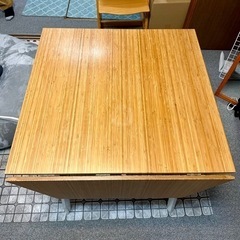 IKEA PS 2012 ドロップリーフテーブル 竹/ホワイト