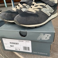 （箱あり）ニューバランス スニーカー 20.0cmの画像