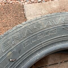 155/65R13　ノーマルタイヤ　中古タイヤお安くお譲りいたします。の画像